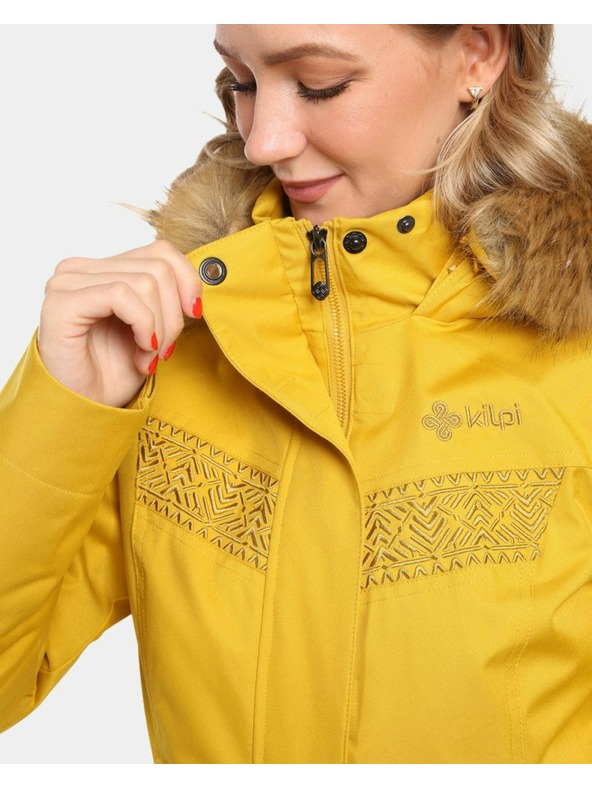 Kilpi Ženski zimski plašč Kilpi PERU-W Gold