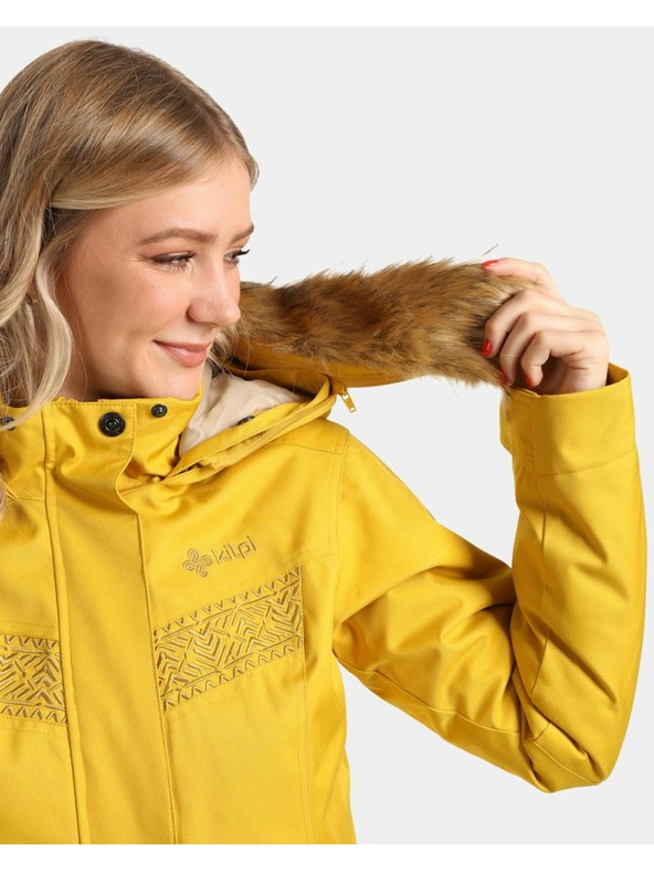 Kilpi Ženski zimski plašč Kilpi PERU-W Gold