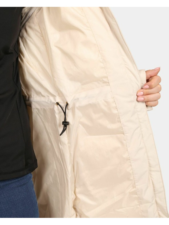 Kilpi Ženska topla plašč Kilpi SALI-W Bež