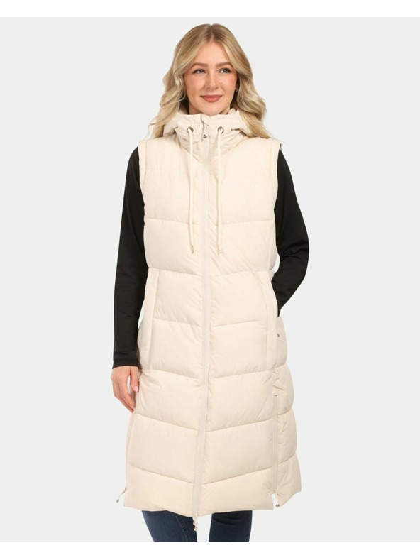 Kilpi Ženska topla plašč Kilpi SALI-W Bež