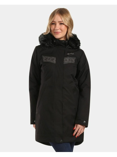 Kilpi Ženski zimski plašč Kilpi PERU-W Black