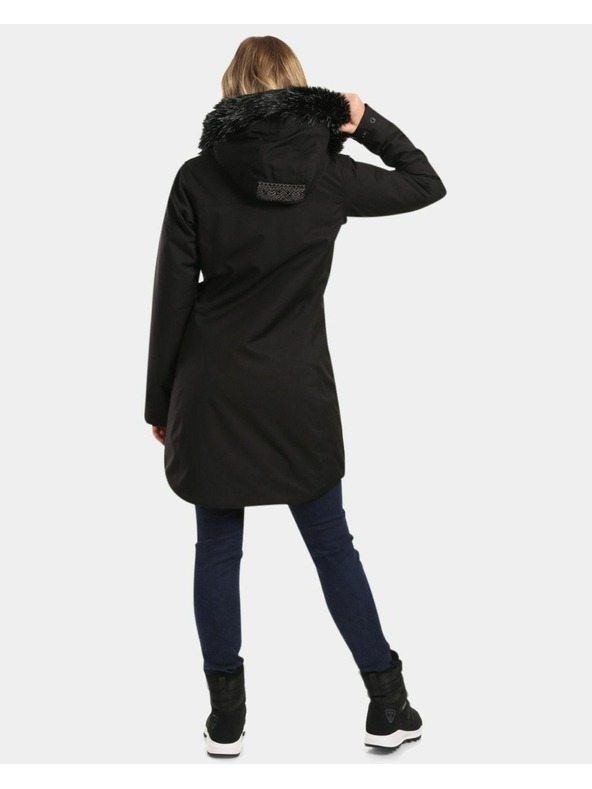 Kilpi Ženski zimski plašč Kilpi PERU-W Black