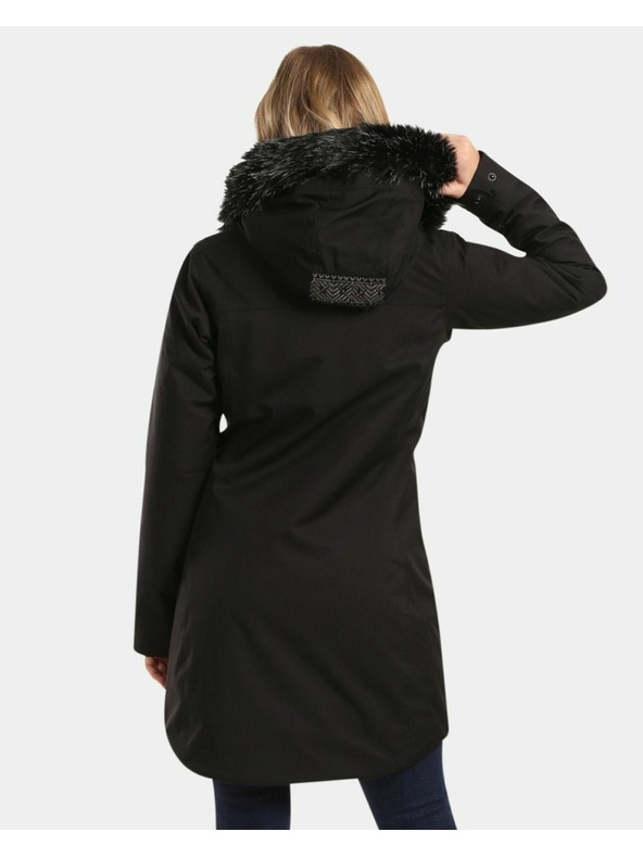 Kilpi Ženski zimski plašč Kilpi PERU-W Black