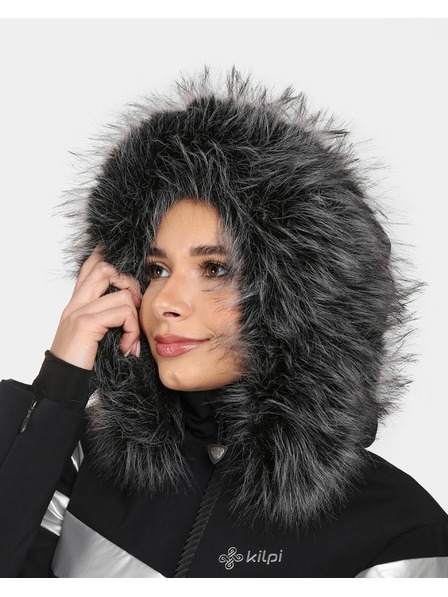 Kilpi Ženska luksuzna smučarska jakna Kilpi LTD ASTER-W Črna