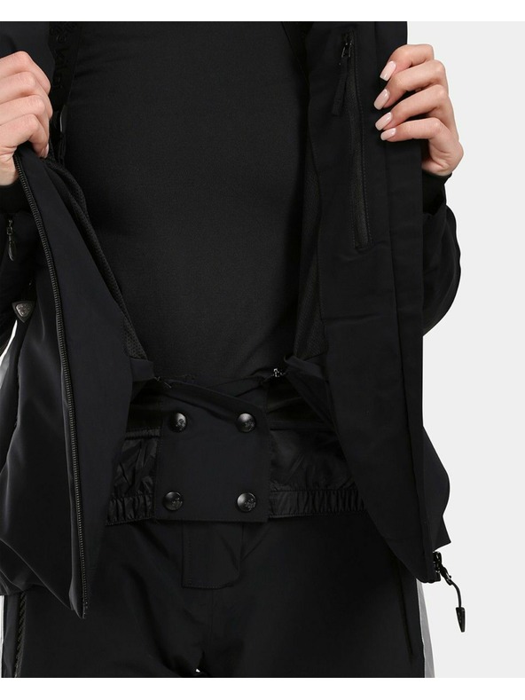 Kilpi Ženska luksuzna smučarska jakna Kilpi LTD ASTER-W Črna