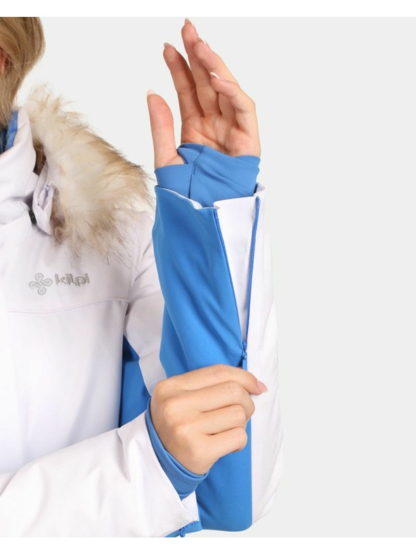 Kilpi Ženska smučarska jakna Kilpi CARRIE-W Bela