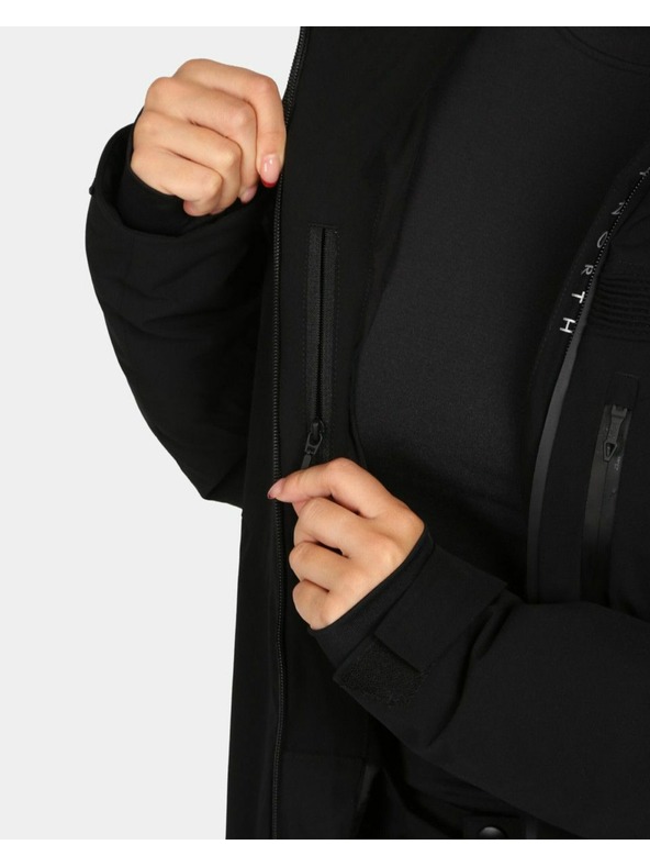 Kilpi Ženska smučarska jakna Kilpi VALERA-W Black