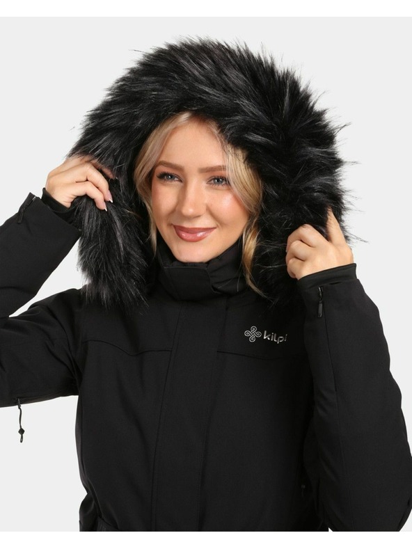 Kilpi Ženska smučarska jakna Kilpi CARRIE-W Črna
