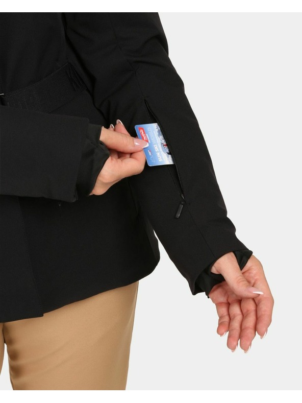 Kilpi Ženska smučarska jakna Kilpi CARRIE-W Črna