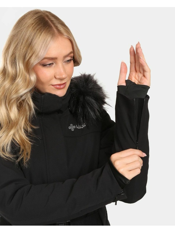 Kilpi Ženska smučarska jakna Kilpi CARRIE-W Črna