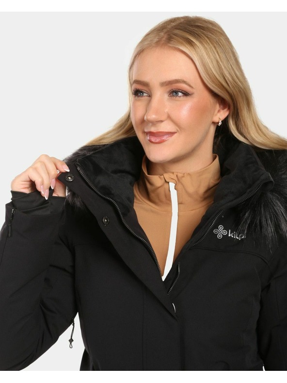 Kilpi Ženska smučarska jakna Kilpi CARRIE-W Črna
