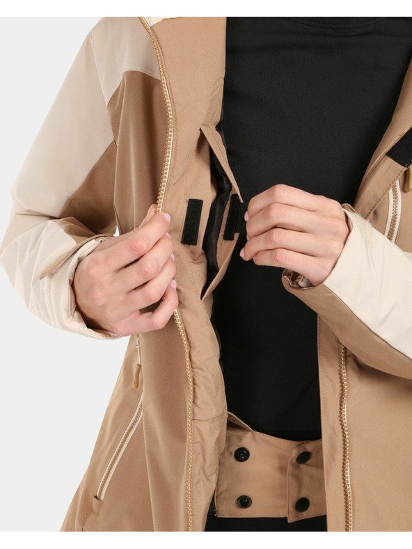 Kilpi Kilpi FLIP-W Ženska smučarska jakna Beige