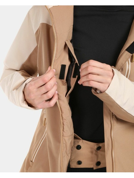 Kilpi Kilpi FLIP-W Ženska smučarska jakna Beige