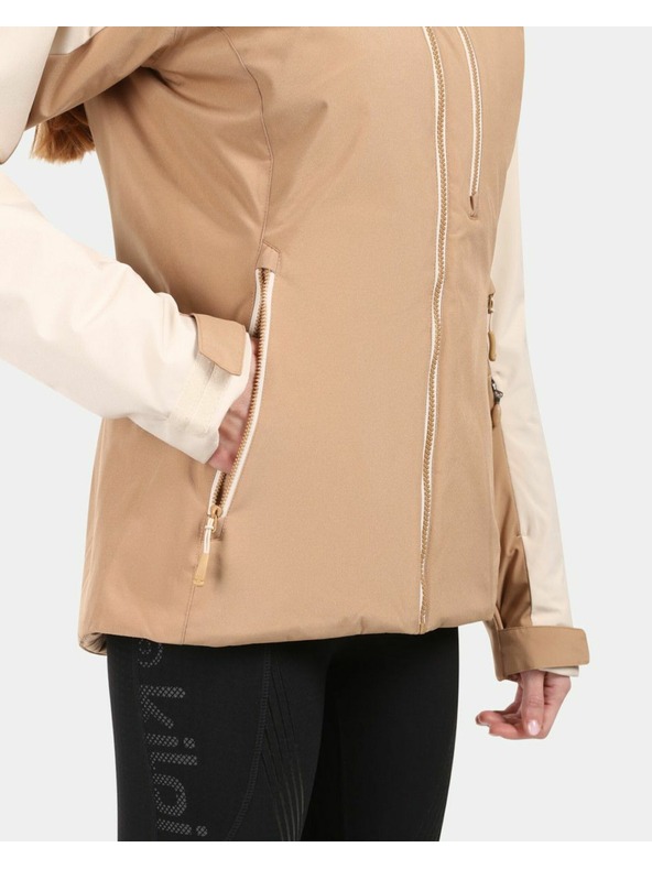 Kilpi Kilpi FLIP-W Ženska smučarska jakna Beige