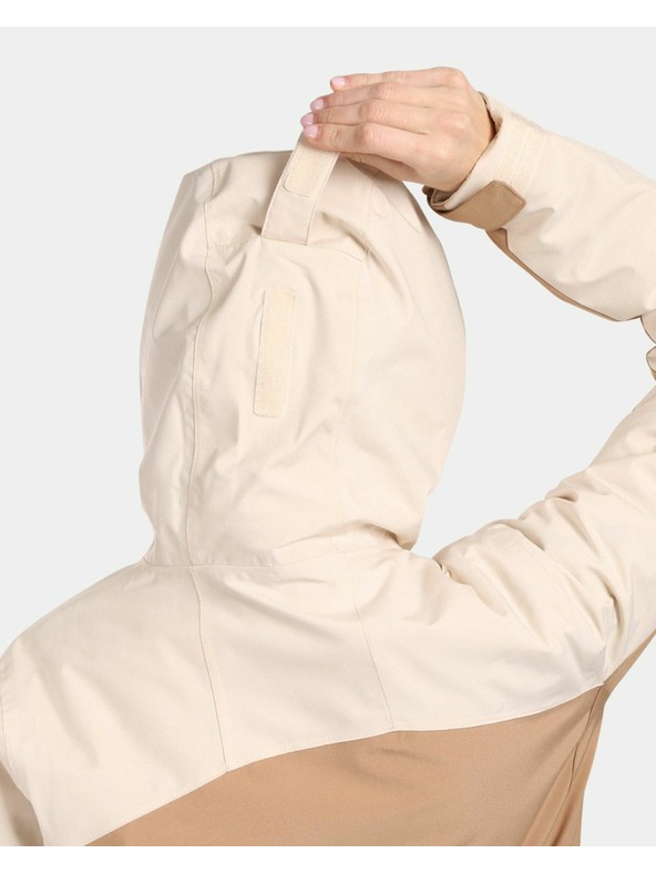 Kilpi Kilpi FLIP-W Ženska smučarska jakna Beige