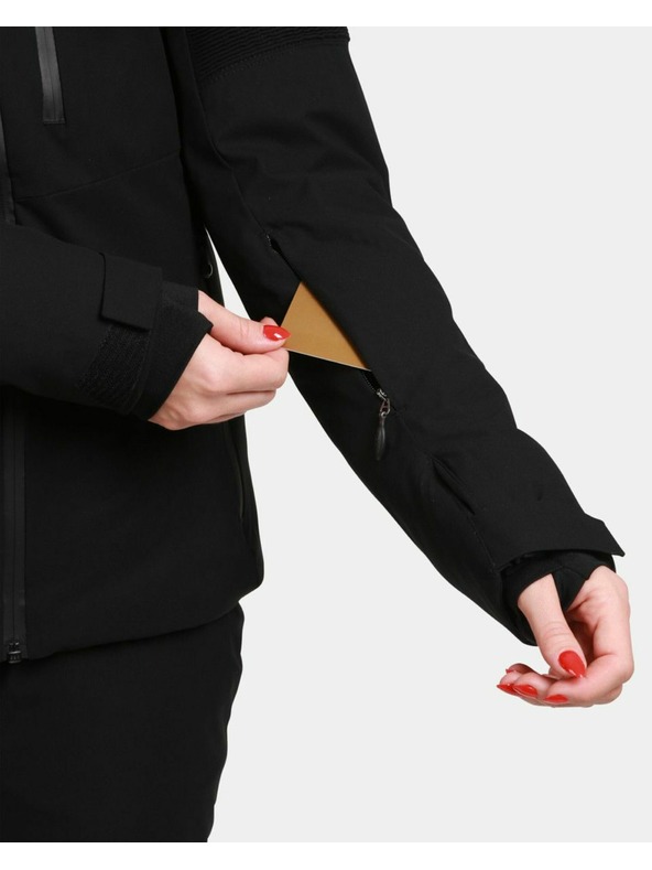 Kilpi Ženska smučarska jakna Kilpi VALERA-W Black