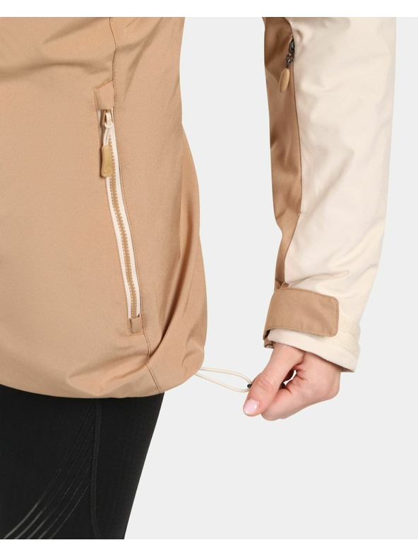 Kilpi Kilpi FLIP-W Ženska smučarska jakna Beige