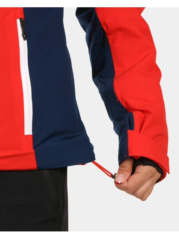 Kilpi Ženska smučarska jakna Kilpi VALERA-W Rdeča