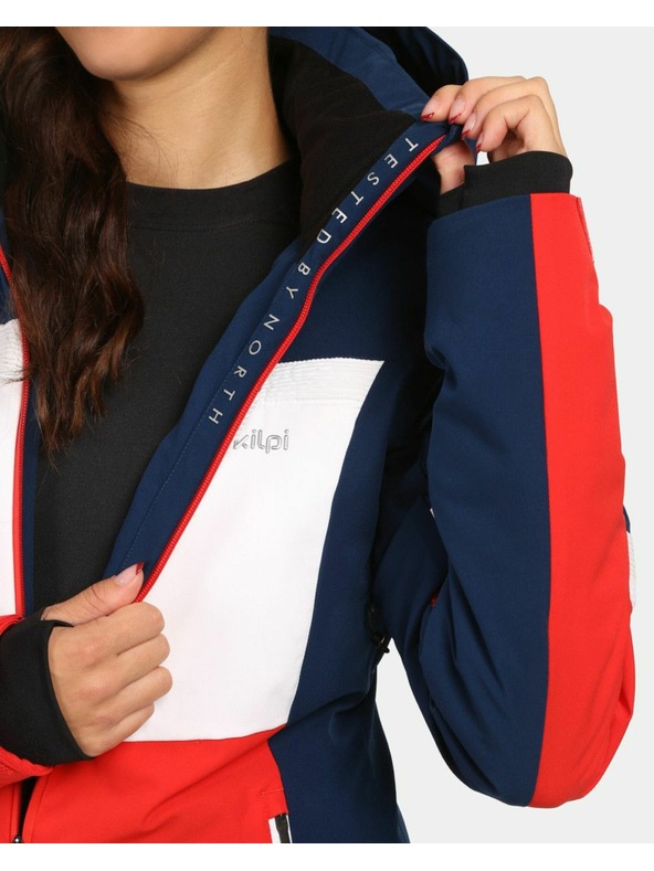 Kilpi Ženska smučarska jakna Kilpi VALERA-W Rdeča
