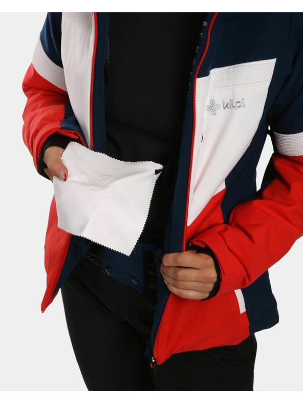 Kilpi Ženska smučarska jakna Kilpi VALERA-W Rdeča
