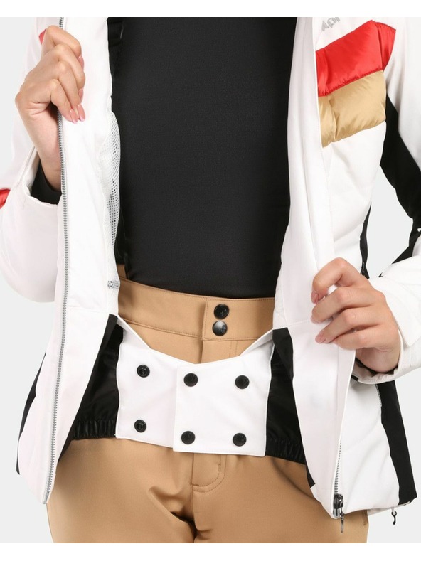 Kilpi Ženska smučarska jakna Kilpi LIN-W Bela