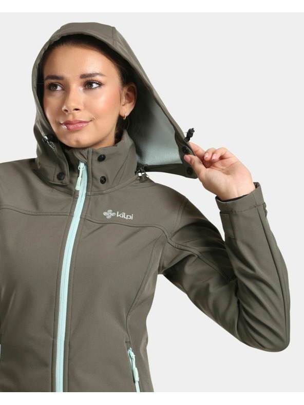 Kilpi Kilpi RAVIA-W Ženska softshell jakna temno zelena