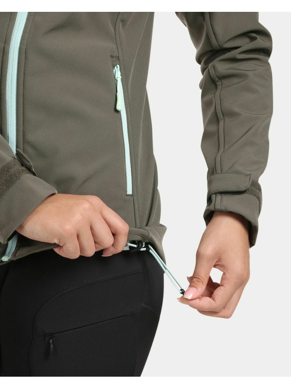 Kilpi Kilpi RAVIA-W Ženska softshell jakna temno zelena