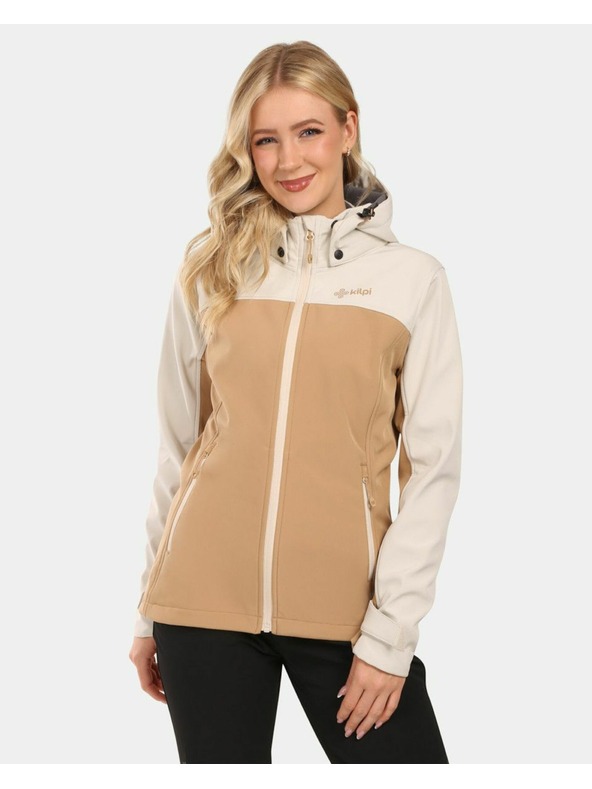 Kilpi Ženska softshell jakna Kilpi RAVIA-W Beige