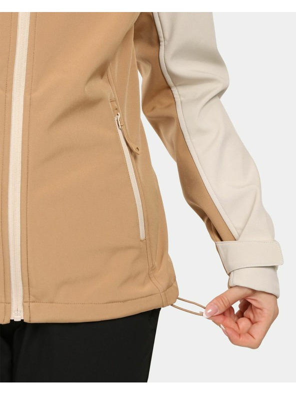 Kilpi Ženska softshell jakna Kilpi RAVIA-W Beige
