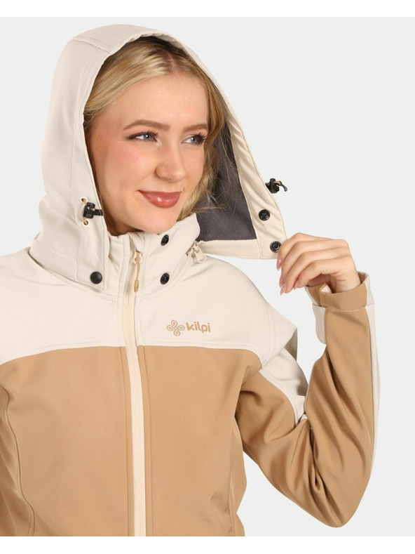Kilpi Ženska softshell jakna Kilpi RAVIA-W Beige
