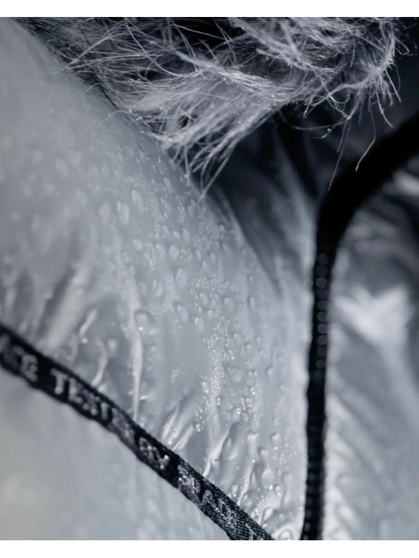 Kilpi Ženska srebrna zimska podložena jakna Kilpi LTD SIRIUS-W Srebrna