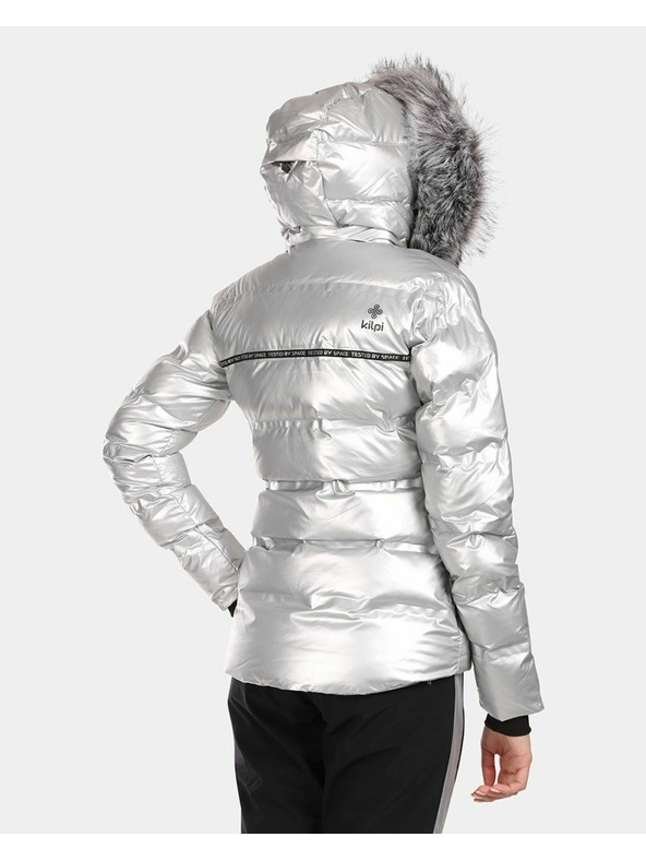 Kilpi Ženska srebrna zimska podložena jakna Kilpi LTD SIRIUS-W Srebrna