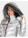 Kilpi Ženska srebrna zimska podložena jakna Kilpi LTD SIRIUS-W Srebrna
