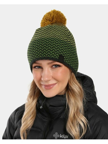 Kilpi Ženska zimska kapa Kilpi SALOME-W Temno zelena