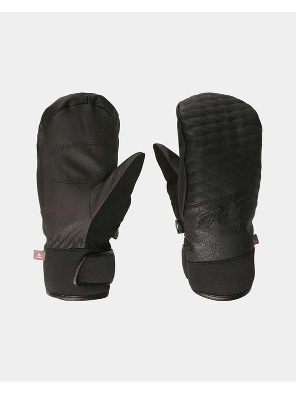Kilpi Ženske smučarske rokavice Kilpi DEVINE-W Črna