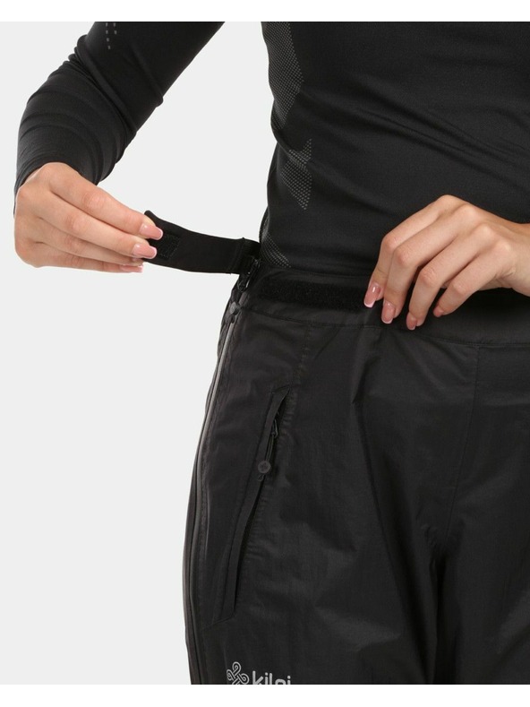 Kilpi Ženske vodoodporne hardshell hlače Kilpi ALPIN-W Črna
