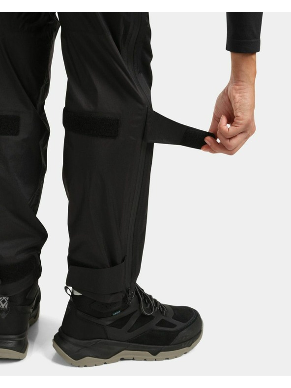 Kilpi Ženske nepremočljive hlače za na prostem Kilpi ALPIN-W Black