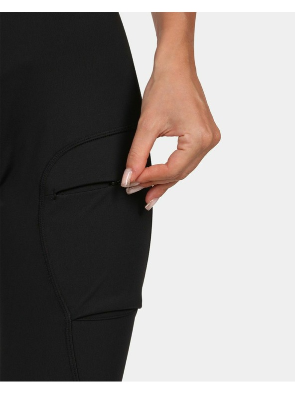 Kilpi Ženske outdoor legice Kilpi MOUNTERIA-W Črna