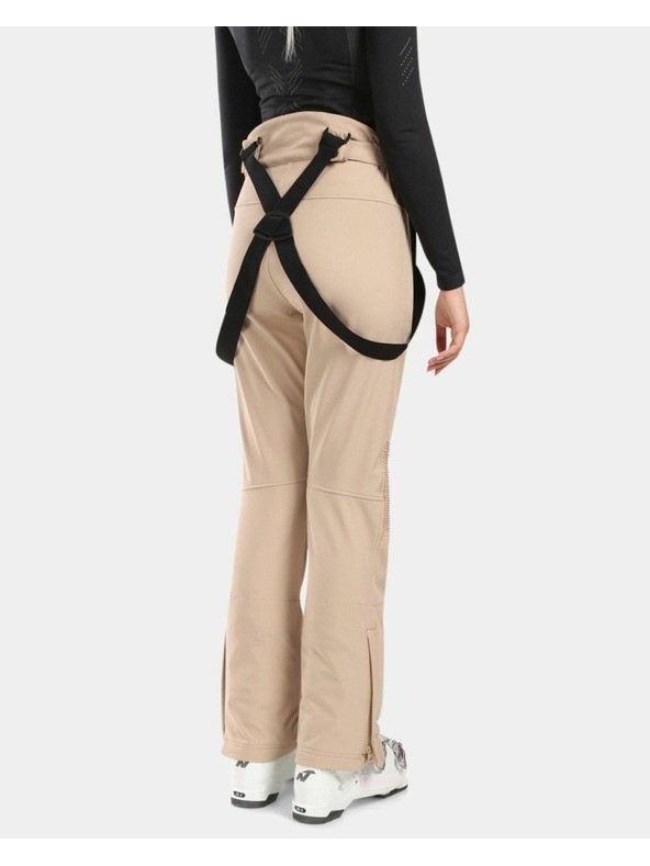 Kilpi Ženske softshell smučarske hlače Kilpi DIONE-W Beige