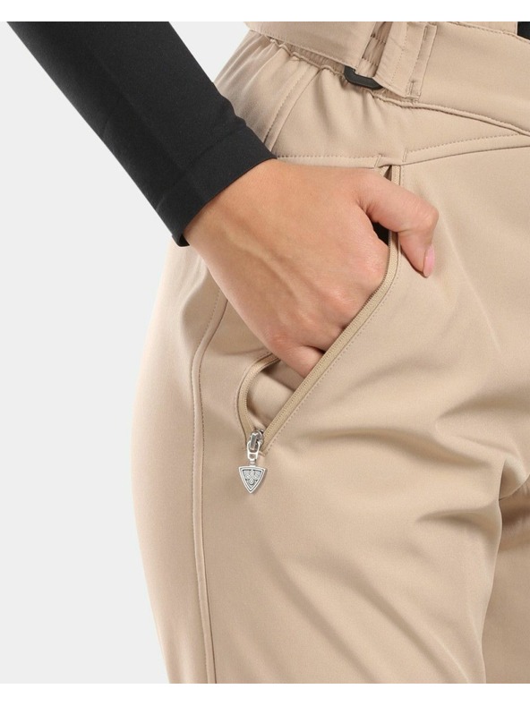 Kilpi Ženske softshell smučarske hlače Kilpi DIONE-W Beige