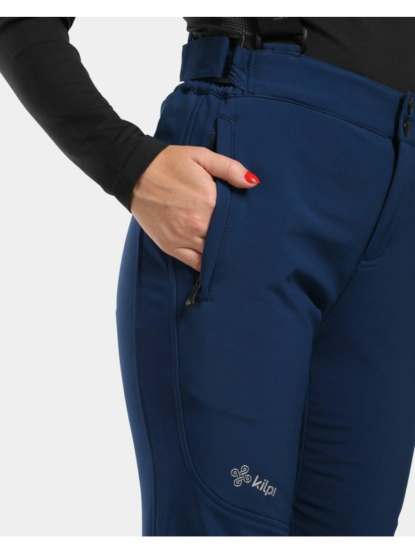Kilpi Ženske softshell smučarske hlače Kilpi RHEA-W Dark Blue