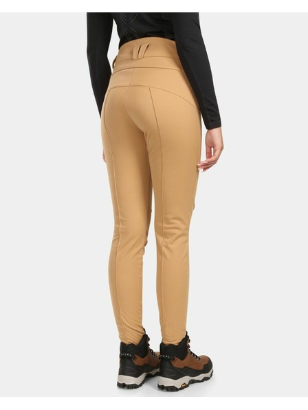 Kilpi Ženske softshell smučarske hlače Kilpi MAURA-W Bež