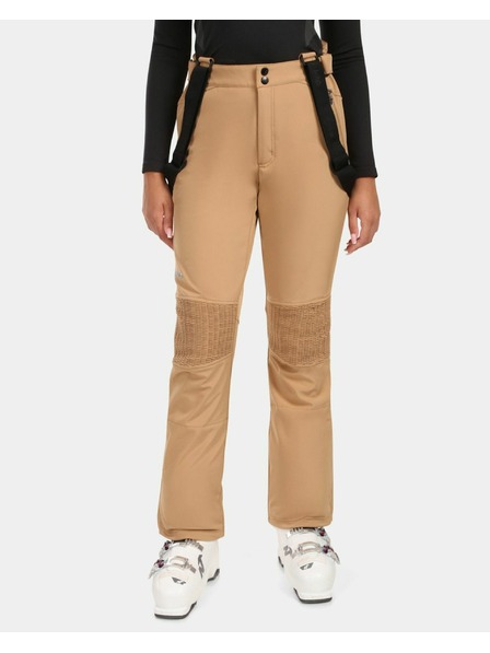 Kilpi Ženske softshell smučarske hlače Kilpi DIONE-W Beige