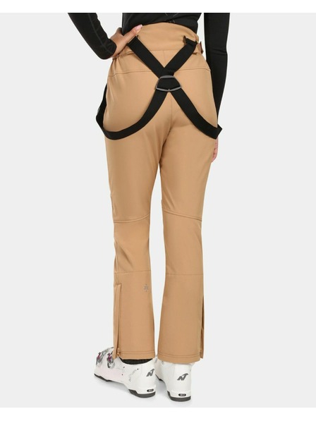 Kilpi Ženske softshell smučarske hlače Kilpi DIONE-W Beige