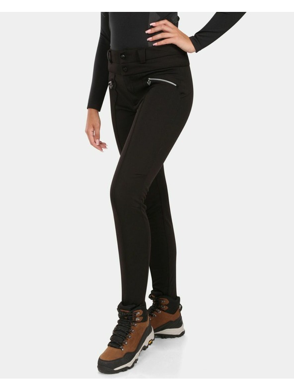 Kilpi Ženske smučarske softshell hlače Kilpi MAURA-W Black