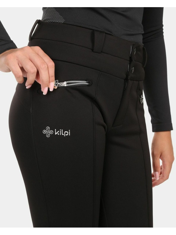 Kilpi Ženske smučarske softshell hlače Kilpi MAURA-W Black