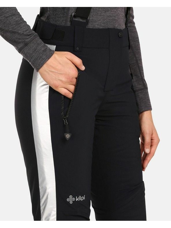 Kilpi Ženske luksuzne smučarske hlače Kilpi LTD THEMIS-W Črna