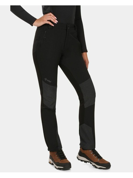 Kilpi Ženske outdoor hlače Kilpi NUUK-W Črna