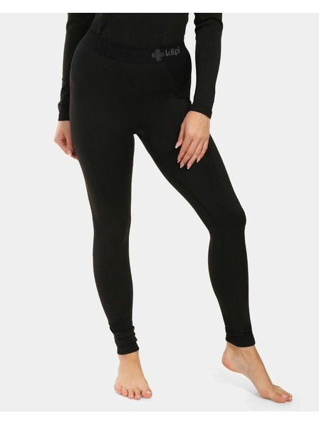 Kilpi Ženske brezšivne termo hlače Kilpi OLINE-W Črna