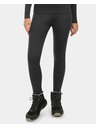 Kilpi Ženske termo hlače iz MERINO WOOL Kilpi MAVORA BOTTOM-W Črna